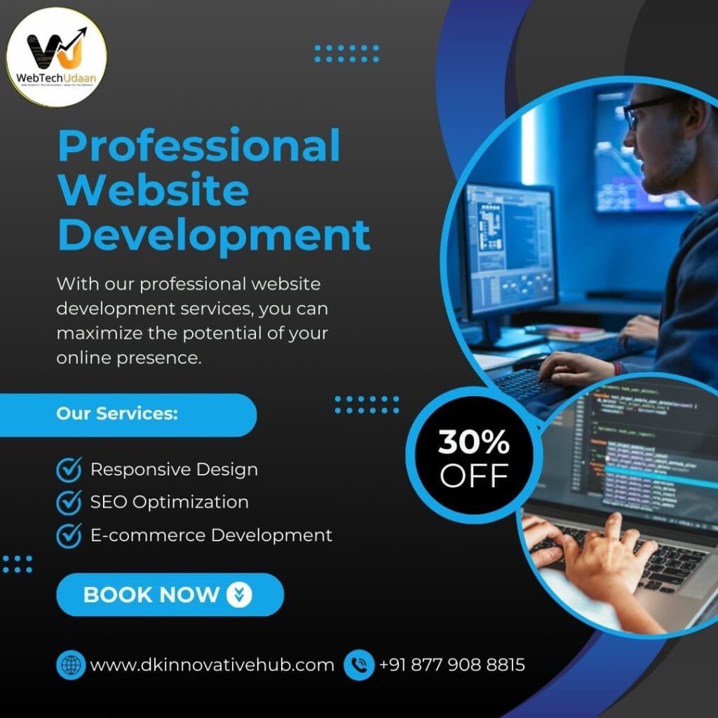 How to Create a Professional Website for Your Business Website Development
