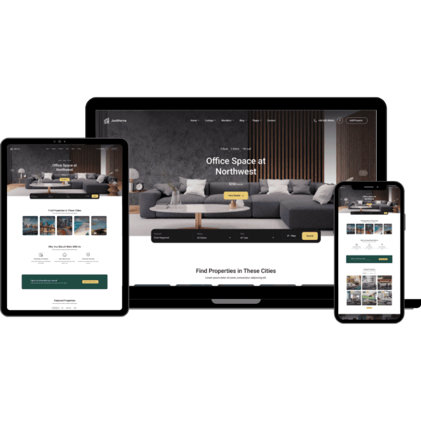 Website Design for Real Estate webtechudaan